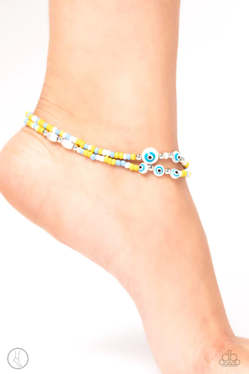 Enchanting Energy - Yellow ♥ Anklet 1F3