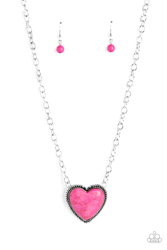 Authentic Admirer Pink Necklace - 1C4